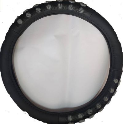 Калъф за волан черно със сиво