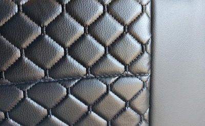 Калъфи за седалки/ МАСАЖОР  ЧЕРНИ С ЧЕРЕН ШЕВ