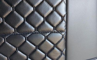 Калъфи за седалки/ МАСАЖОР  ЧЕРНИ С ЧЕРЕН ШЕВ