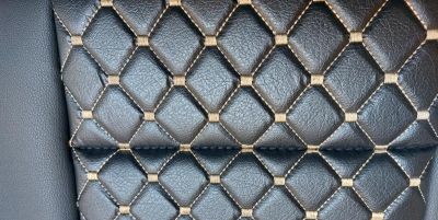 Калъфи за седалки/ МАСАЖОР  ЧЕРНИ С ЧЕРЕН ШЕВ