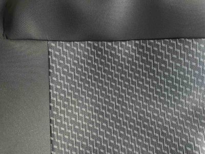 Комплект калъфи за седалки за кола ,тапицерия за предни и задни седалки ,Пълен комплект 8 части, Черни