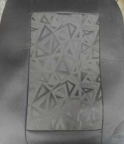 Комплект калъфи за седалки за кола ,тапицерия за предни и задни седалки ,Пълен комплект 8 части, Черни