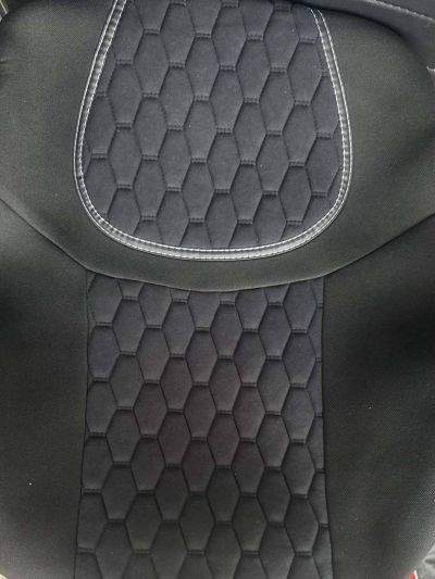 Комплект калъфи за седалки бус 2+1 черни