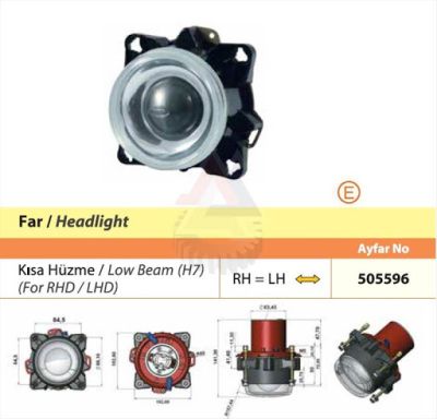 Фар къси светлини