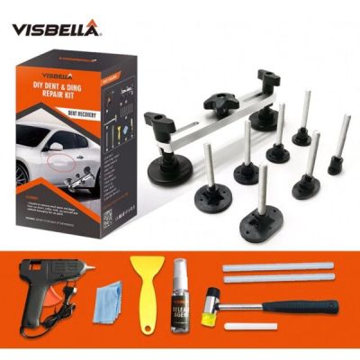 Комплект за изправяне на вдлъбнатини по колата