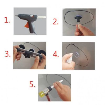 Комплект за изправяне на вдлъбнатини по колата