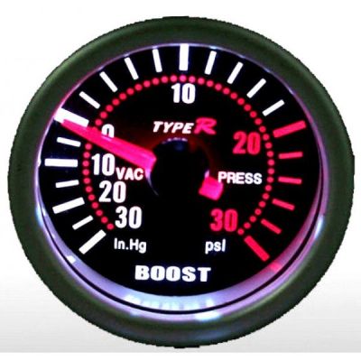 Измервателен уред за турбо- Boost Meter-черен