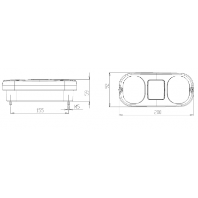 Стоп за ремарке,трактори,JCB,каравана диоден