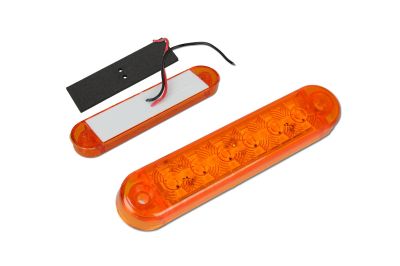 ГАБАРИТ (12-24V) 6 ДИОДЕН С РЕФЛЕКТОРИ-бял,червен,жълт