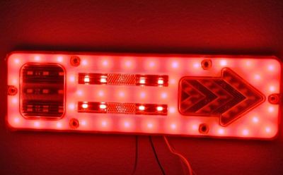 LED стопове с динамичен мигач и неон 12V