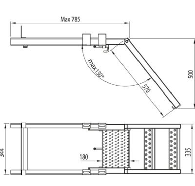 Стълба за платформа