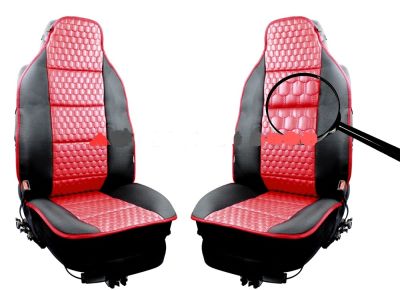 Калъфи за седалки/ МАСАЖОР кожа с плат различни разцветки