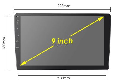 УНИВЕРСАЛНА 9" Android Мултимедия за кола с GPS - 2DIN