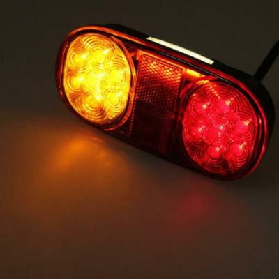 Комплект 2 броя LED Лед Диодни Стопове, 12V, За Камион, Ремарке, Бус, Каравана, Кемпер, Е-Mark