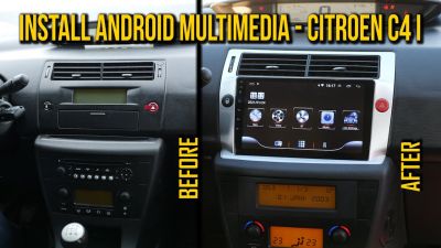 Мултимедия за CITROEN C4 2004-2009 - 9''