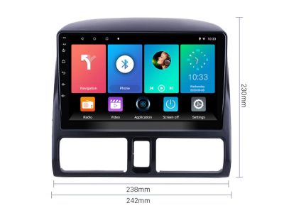 Мултимедия за HONDA CRV 2001-2006 2 GEN - 9'' 