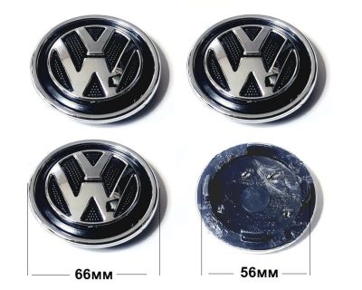 Капачета за джанти VW (4 бр к-т.) -V- (66-56мм)