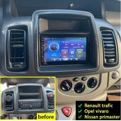 Мултимедия за RENAULT TRAFIC II 2011-; OPEL VIVARO 2010-; NISSAN PRIMASTAR 2011- 