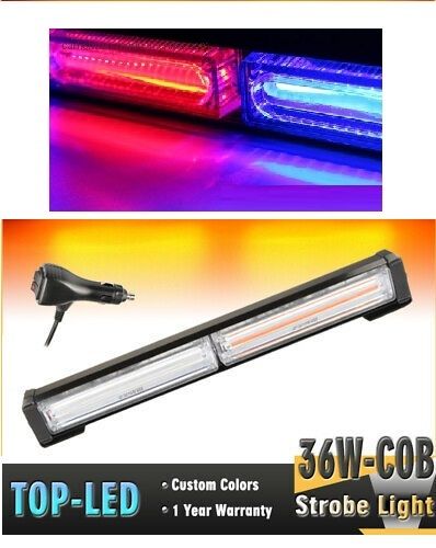 Сигнална -LED- блиц св. синя+черв-30.5 см