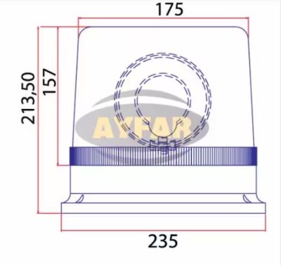 Аварийна лампа 24V