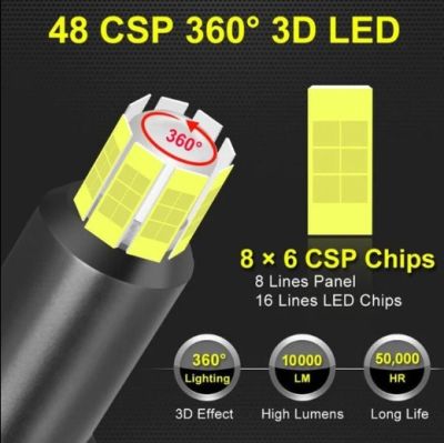 360 CREE LED диодни лед крушки H1, подходящи и за лупи