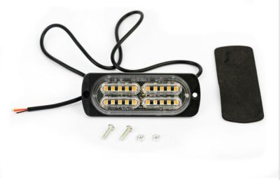 20 LED Аварийна Лампа За Пътна Помощ , Жълта Блиц Мигаща Светлина 12V 24V