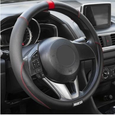 Калъф за волан Антиплъзгащ, Черен