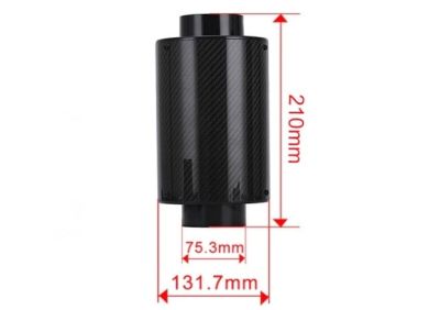 Спортен въздушен карбонен филтър -210mm