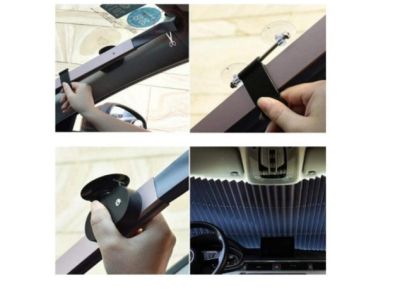 Слънцезащитна щора с вакуум, 65см, 2465