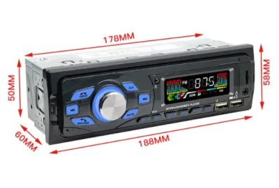 Авто радио MP3 Player BT FM Aux-in Receiver SD USB MP3 MMC WMA ISO Port