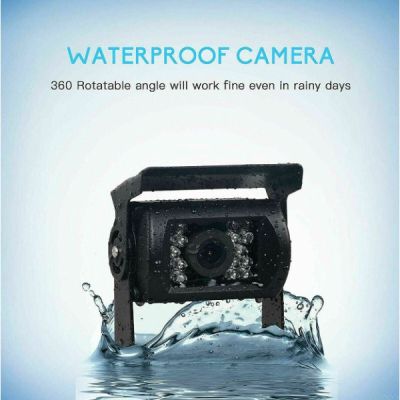 Безжичен комплект за паркиране с две камери, 7'' монитор и дистанционно