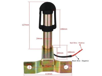 Стойка за аварийна лампа тип L