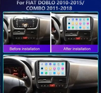 Мултимедия за FIAT DOBLO 2010-2015 / OPEL COMBO 2011-2018 - 9''