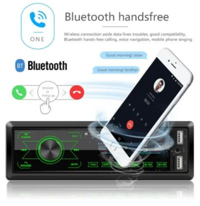 Авто радио MP3 Player BT FM Aux-in Receiver SD USB MP3 MMC WMA ISO Port
