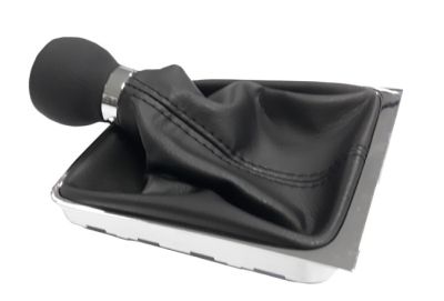 Топка за Скоростен Лост с Маншон За VW Passat B6 06-12 с 5 Скорости – Черен Конец