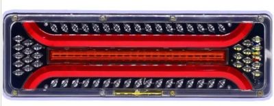 Комплект Мултифункционални Диодни LED Лед Стопове с Динамичен Мигач Неон Neon Ефект 46cm 12V/24V За Бус Камион Тир Ремарке Караванa и др.