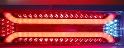 Комплект Мултифункционални Диодни LED Лед Стопове с Динамичен Мигач Неон Neon Ефект 46cm 12V/24V За Бус Камион Тир Ремарке Караванa и др.