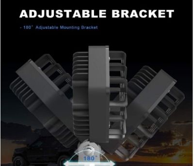 5-инчови 48W 4800 лумена LED светлини, Spot Light Pod, офроуд светлини, подходяща за лодка, джип, SUV, камион, ATV, мотоциклет (черен капак)