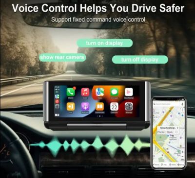  Универсална мултимедия с видеорегистратор ANDROID Wireless Carplay; Android Auto DVR BT FM 