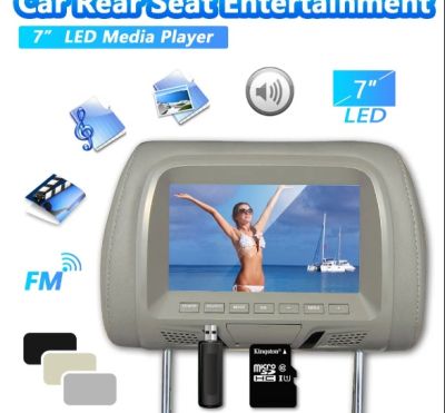 LCD-TFT подглавник с вграден монитор