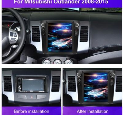 Мултимедия за Mitsubishi Outlander 2008-2015-9.7" ВЕРТИКАЛНА 