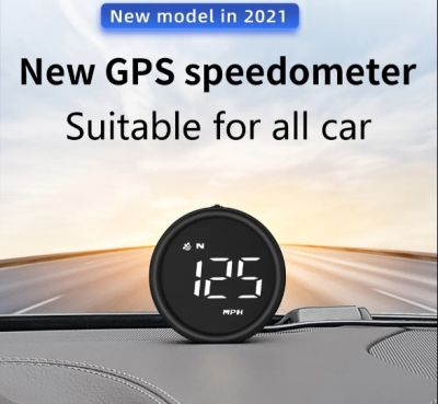 Автоматичен Head-up дисплей Универсално табло за превозно средство Индикатор за скорост HD Car HUD GPS Цифров скоростомер за всички автомобили
