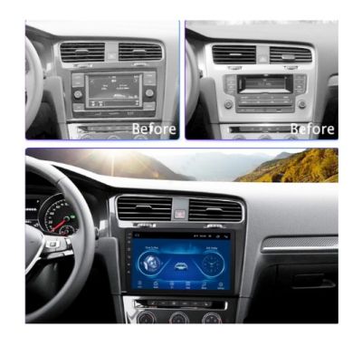 VOLKSWAGEN GOLF 2013–2020 НАВИГАЦИЯ 10´´ СИВА