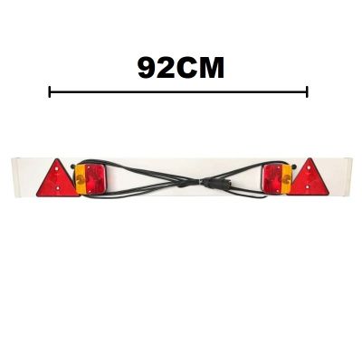 Заден борд за ремарке със стопове 92см