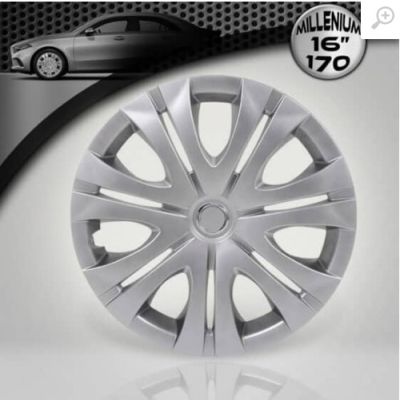 Тасове 16'' сиви MILLENIUM