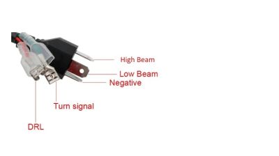 Комплект от 2бр. универсален 7" инча 18см ЛЕД LED фар лампа халоген 12V-24V къси/дълги с DRL дневни светлини мигач бяло-жълто 7000lm