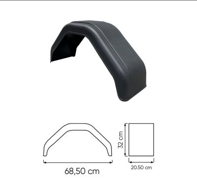 Калник за ремарке или колесар 685 х 205 мм