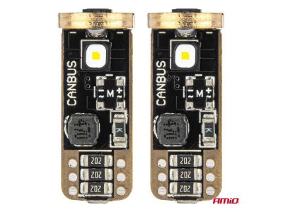 Крушки LED T10 W5W 3SMD 3838 12V/24V - Бели