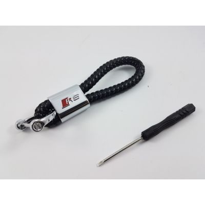 КОЖЕН КЛЮЧОДЪРЖАТЕЛ RS ЧЕРЕН