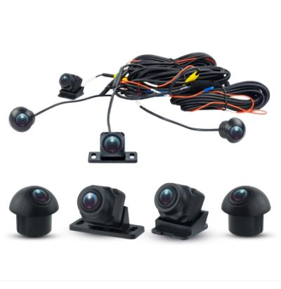 КОМПЛЕКТ 4БР AHD КАМЕРИ 360° ОРЛОВО ОКО 720P